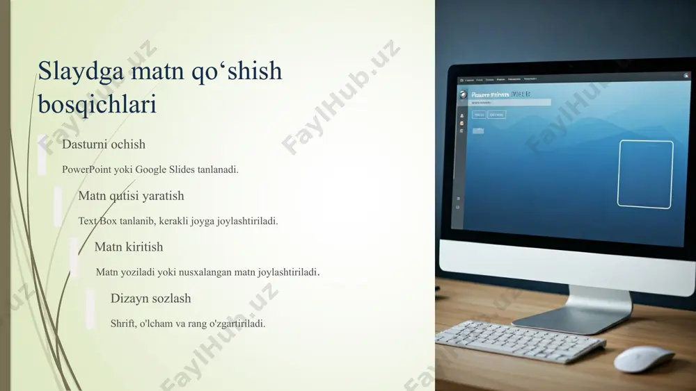slaydga matn, tasvir, ovoz qo‘shish “aqliy hujim” metodi orqali o‘rgatish - Page 5