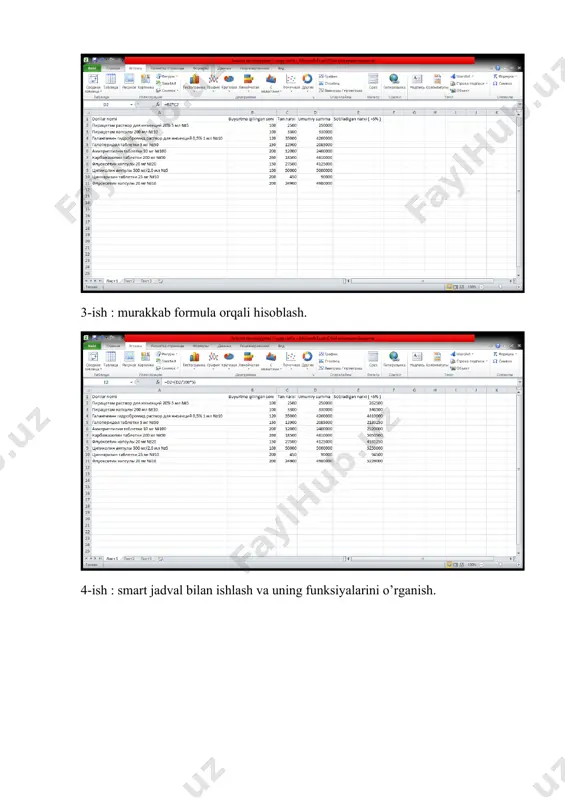 excel dasturi - Page 2