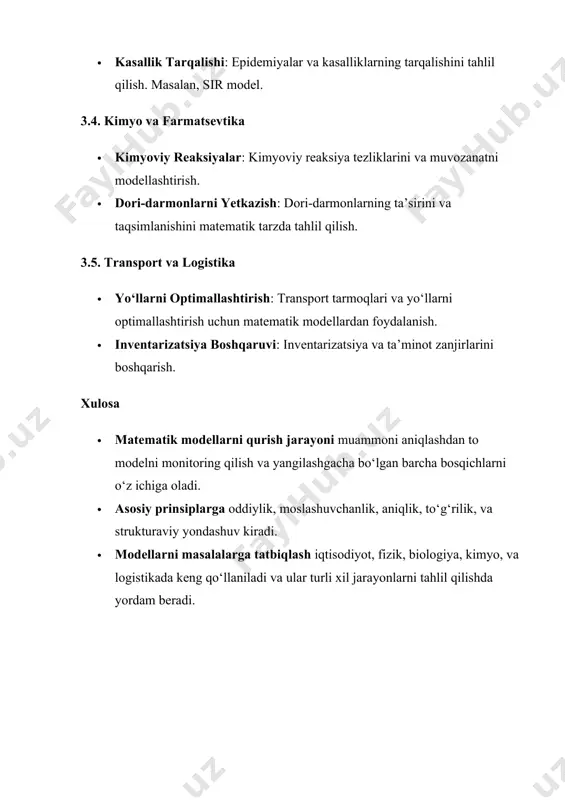matematik modellarni qurish jarayoni - Page 4