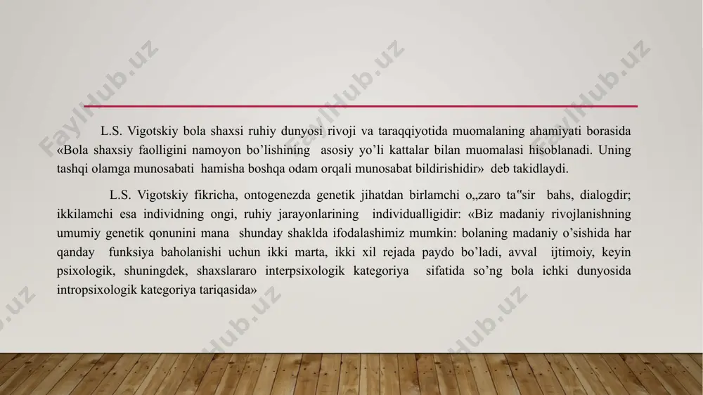 muomalaning inson taraqqiyotidagi o’rni, insoniy muomala va muloqotning psixologik vositalari samarali ta’sir psixologiyasi jihatidan o’rganilgan. e.g’. g’oziyevning ilmiy ishlarida muomala va milliy o’zlikni anglash muomalaning tadqiqot tarixidan, muomala va nutq, muomala hamkorlik faoliyati sifatida, muomalaning tadbiqiy masalalari har tomonlama bayon etilgan. muallifning olib borgan izlanishlarida oilaviy munosabatlarni to’g’ri olib borishda o’tmish mutafakkirlarining ilmiy qarashlari va ibratli fikrlaridan foydalanish zarurligi uqtiriladi. n.a.sog’inov ilmiy ishlarida o’zbek oilasida er va xotin munosabatlarining oila barqarorligiga ta’siri, o’zaro munosabatlarida yuzaga kelishi mumkin bo’lgan nizolarning etnopsixologik xususiyatlari va ularning bolaga ta’siri o’rganilgan. g.j.berdiyevning ilmiy ishlarida boshlang’ich sinf o’quvchilarida shaxslararo munosabatlarning o’ziga xos xususiyatlari aqliy rivojlanishi sustlashgan bolalar misolida tadqiq etib berilgan. lekin oila muhitidagi o’zaro munosabatlarning farzand aqliy rivojlanishiga ta’siri keltirilmagan. xulosa qilib aytganda, inson muayyan vaziyatda nima qilishini bashorat qilishning kaliti xulq-atvor salohiyatini tushunishdadir. bu atama ma'lum bir xatti-harakatning ba'zi bir vaziyatda yoki biron bir kuchaytiruvchi yoki kuchaytiruvchi bilan bog'liq vaziyatlarda sodir bo'lish ehtimolini anglatadi. …
