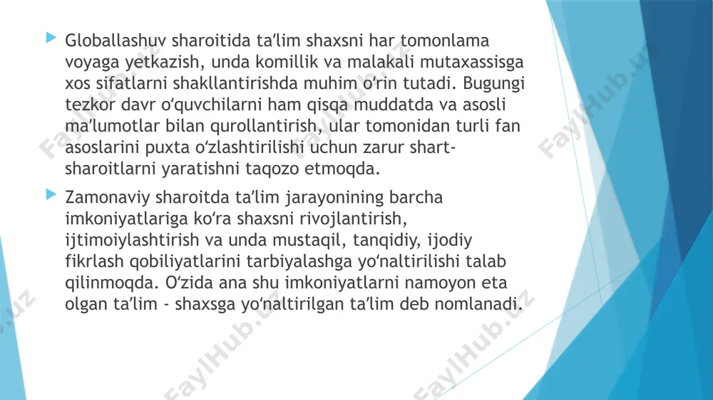 n ma’lumotlarni tahlil qilish, xulosa chiqarish, muammolarga yechim topishni o‘rgatadi. axborotni tanqidiy baholash, o‘zini boshqara olish, o‘z-o‘zni tekshirish, oʻz fikr-mulohazalarini shakllantirishga yordam beradi. kritik (tanqidiy) fikrlash uchun misollar: musiqa ta’limida eng birinchi nazariya – tovush hisoblanadi. tovushlar ikkiga bo‘linadi: musiqiy va shovqinli tovushlar. aniq balandlikka ega bo‘lgan tovushlar – musiqiy, aniq balandlikka ega bo‘lmagan tovushlar – shovqinli tovushlar hisoblanadi. balandlik – bu sodda qilib aytganda biz bilgan notalar. musiqiy tovushlarga insonning vokal ovozi va cholg‘u asboblari misol bo‘la oladi. shovqinli tovushlarga esa tevarak-atrofdagi ovozlar, tabiat hodisalari tovushi va boshqa ko‘plab tovushlar misol bo‘ladi. savol: doira, nog‘oraning tovushi qanday tovush? musiqiy tovush desak, unda aniq balandlik bormi? doira yoki nog‘orada “do, re, mi, fa, sol, lya, si”ni ijro etib bo‘ladimi? kompozitor va bastakor degan so‘zlarni ko‘p eshitganmiz. ko‘pchilik kompozitor yevropacha so‘z, shu so‘zning o‘zbekcha tarjimasi bastakor deb o‘ylaydi. lekin kompozitor va bastakorning vazifasi bir-biridan farq qiladi. kompozitor chet el an’analari asosida …