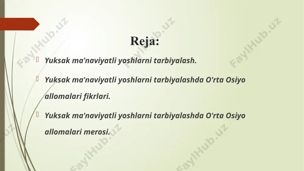 akkirlar al-xorazmiy, al-farg’oniy, al-farobiy, ibn sino, al-beruniy kabi mutafakkirlar ham katta rol o’ynadilar. e’tiboringiz uchun rahmat image1.jpeg image2.jpeg image3.png