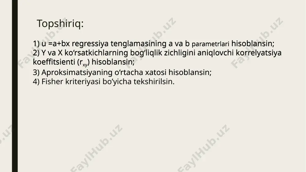 iqtisodiy masalaning korrelyatsion-regression tahlili - Page 3