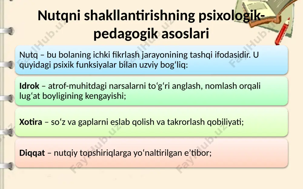 boshlang'ich sinf o'quvchilarining nutqini shakllantirish - Page 5