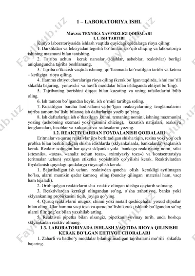 laboratoriya ishi — DOCX