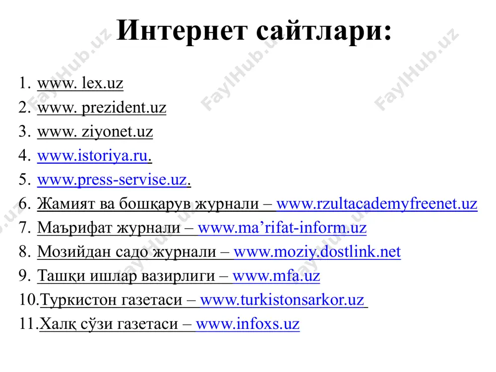 онавий асосда тараққий эттириш стратегиясини, дунёда “ўзбек модели” деган ном билан тан олинган ривожланиш йўлини ишлаб чиққан, жаҳон миқёсида катта обрў-эътибор қозонган, буюк давлат ва сиёсат арбоби сифатида ватанимиз тарихида ўчмас ва ёрқин из қолдирди. халқимиз ўзининг қисқа муддат – 25 йилда эришган барча ютуқ ва марраларини айнан биринчи президент ислом каримов номи билан боғлайди ва шу улуғ инсоннинг беқиёс хизматлари деб кўради. ислом абдуғаниевич каримов мустақил ўзбекистон давлатининг асосчиси, буюк давлат ва сиёсат арбоби 25 йил олдин мустақиллигимизни қўлга киритдик, энг аввало миллий давлатчилигимиз тикланди жаҳондаги мустақил ва суверен давлатлар қаторидан муносиб ўрин эгалладик ўзини оқламаган эски, мустабид тузумдан бутунлай воз кечилди биз танлаган, ўзимизга хос ва ўзимизга мос ривожланиш йўлининг нақадар тўғри ва ҳаётий эканини тасдиқлаб бермоқда чуқур ўйланган, миллий манфаатларимизга тўла жавоб берадиган ислоҳотларга асосланган, бутун дунёда “ўзбек модели” деган ном билан тан олинган тараққиёт стратегияси амалга оширилди ўзбекистон давлатининг ҳудудий яхлитлигини, сарҳадларимиз дахлсизлигини ҳимоя қилишга қодир …
