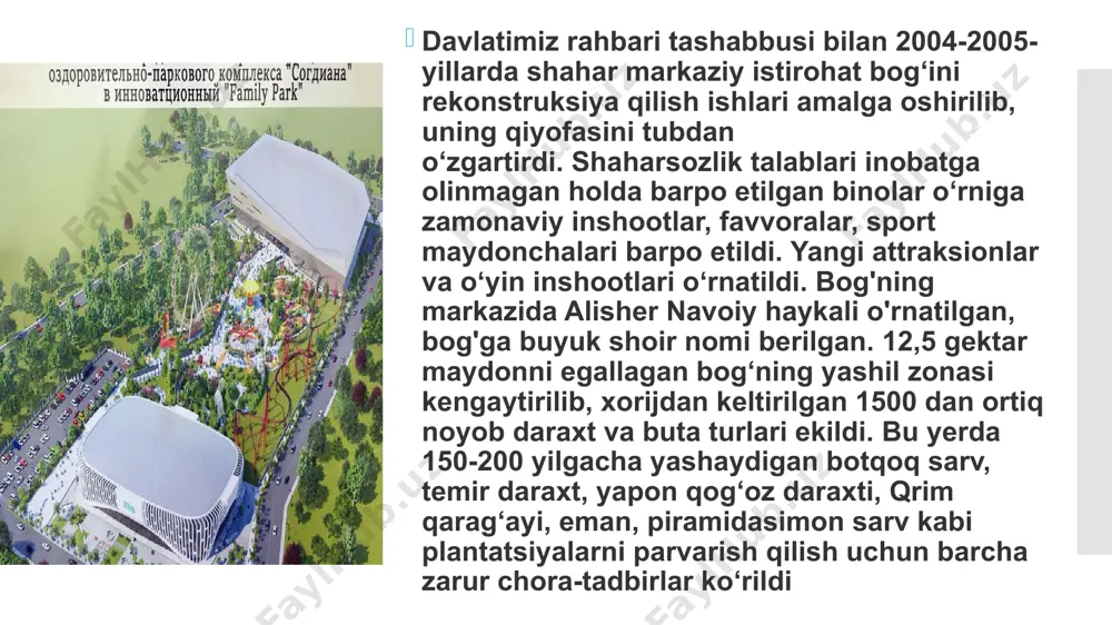 samarqandda zamonaviy bog’larning qurilishi - Page 5
