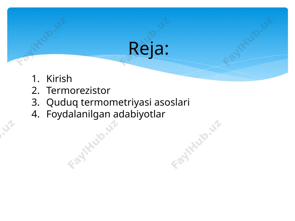 termik gradientni aniqlash.termogrammalarda barqaror issiqlik rejimi (uzoq muddatli oddiy quduq) sharoitida harorat egri chizig'ining sinishi har xil o'ziga xos issiqlik o'tkazuvchanligining jinslari bilan bog'liq. harorat egri chizig'ining vertikalga moyillik burchagi toshning ma'lum bir litologik turiga to'g'ri keladi. agar aylanish to'xtaganidan keyin issiqlik rejimi o'rnatilmagan bo'lsa, yuvish suyuqligi bilan qatlamlarning haroratini idrok etish tezligi o'rganiladi, bu ham quduq o'tgan jinslarning o'ziga xos issiqlik o'tkazuvchanligiga bog'liq. ushbu maqsadlar uchun quduq termometriyasini amalga oshirish quduqni uzoq vaqt to'xtatish bilan bog'liq va bu usulni amalda kamdan-kam qo'llashning asosiy sababidir. burg'ulash qudug'i orqali haroratni aniqlash.ma'lumotlar jurnal materiallarini talqin qilishda va burg'ulash asboblari va geofizik asboblarning ish sharoitlarini baholashda ishlatiladi. quvur bo'shlig'ida tsementning ko'tarilish balandligini aniqlash (quduqni tsementlash sifatini nazorat qilish usullariga qarang); quduqning texnik holatini o'rganish. quduqda aniqlangan mahalliy harorat anomaliyalariga ko'ra, quduqqa rezervuar suyuqligining kirib kelish joylari, qon aylanishining yo'qolishi zonalari, suyuqlikning havo oqimi oralig'i va boshqalar aniqlanadi.maksimal simob termometri va qarshilik termometrlari qo'llaniladi, …