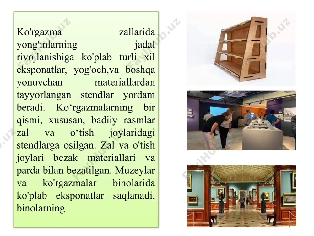 harakatlar usullari va yong‘in o‘chirish vositalarini tanlash, talab etiladigan va qo‘shimcha kuch va vositalarni hisoblab chiqish, yong‘in o‘chirish bo‘linmalarining o‘zaro hamkorlikda bajaradigan vazifalarini boshqarishning tashkiliy tuzilishini belgilab berish kiradi. yoo‘rlarining katta yong‘inlardagi xarakterli xatolari quyidagilar: qo‘shimcha kuch va vositalarni kechiktirib chaqirish; yong‘inni sifatsiz razvedka qilish, hal qiluvchi yo‘nalishni noto‘g‘ri tanlash; texnikalardan samarasiz foydalanish; suv ta’minotidan yomon foydalanishlardir. agar yong‘in ko‘p qavatli binolarda sodir bo‘lsa, yoo‘r jangovar joylarni qavatlar bo‘yicha: yong‘in sodir bo‘lgan qavatda, shuningdek undan yuqoridagi va pastdagi qavatlarda tashkil etadi. bu holda binolarning tomlari jj chegarasi vazifasini bajaradi. yong‘in chog‘ida binolarda zinalari bilan chegaralangan seksiyalar buyicha xam jjni tashkil etish mumkin. ishlab chiqarish binolarida jjni yong‘inga qarshi to‘siq va xududlarda tashkil etish maqsadga muvofiq. jangovor uchastka o‘lchami korxonaning xususiyatiga, kuch va vositalarning manyovr qilish imkoniyatlariga bog‘liq. yong‘in o‘chirish rahbari jangovar joylarni aloqachi yoki aloqa vositalari orqali boshqaradi. katta yong‘inlarda bir nechta jangovar joylarni birlashtiruvchi sektorlar tashkil etilishi mumkin. yong‘inda …