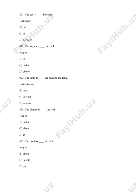 english grammar quiz - Page 5