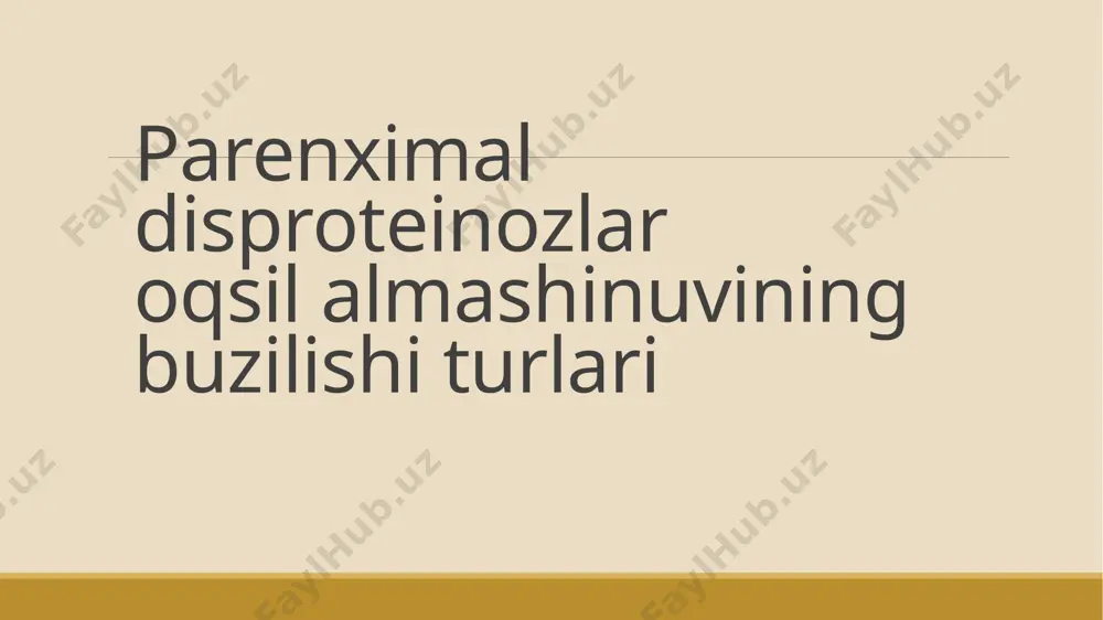 parenximal distrofiyalar - organlar parenximasidagi metabolik kasalliklar - Page 4