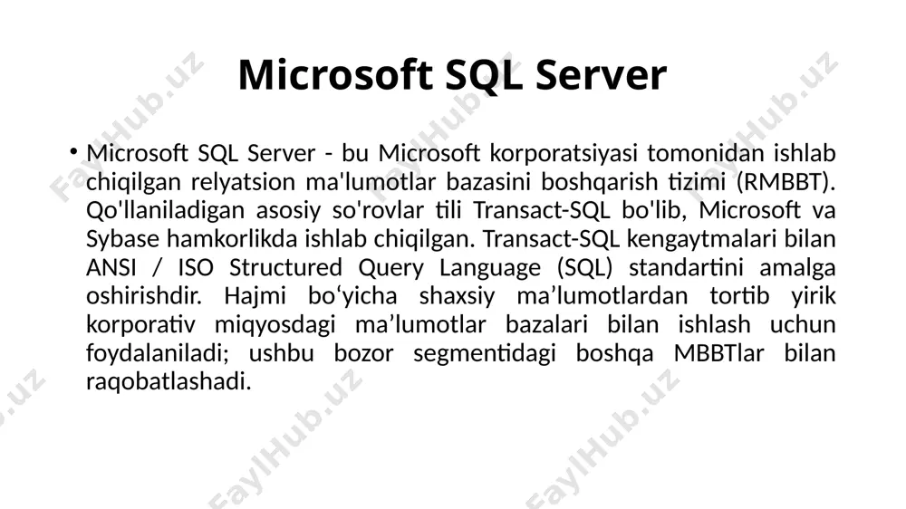 microsoft sql server - Page 3