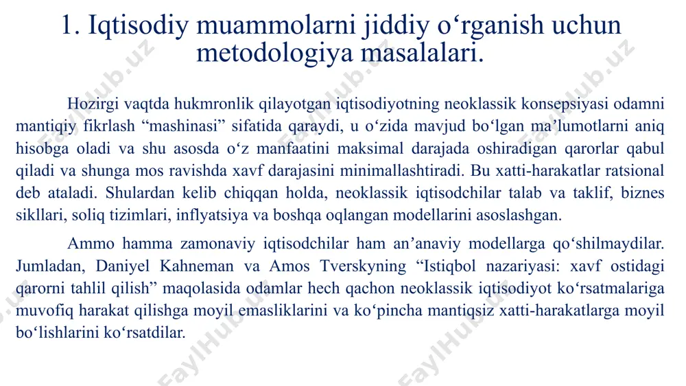 xulq-atvor iqtisodiyoti - Page 3