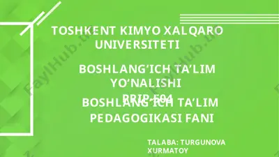 germaniya ta'lim tizimi — PPTX