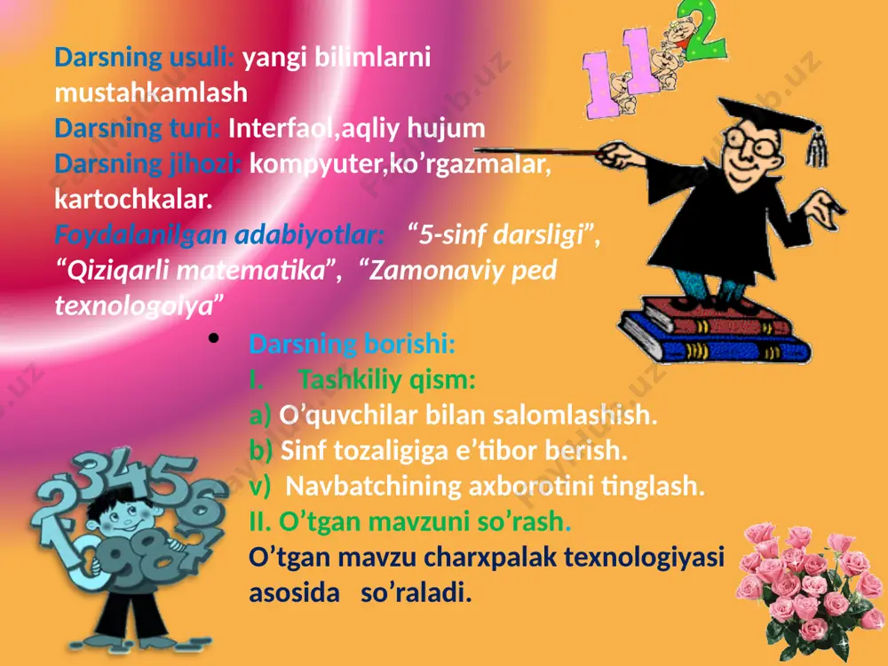aralash sonlarni qo’shish va ayirish mavzusida dars ishlanmasi - Page 4