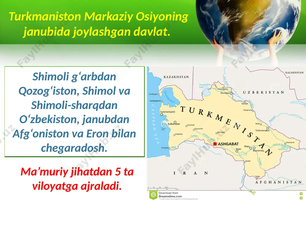turkmaniston va tojikiston respublikalari . 9 - sinf - Page 3