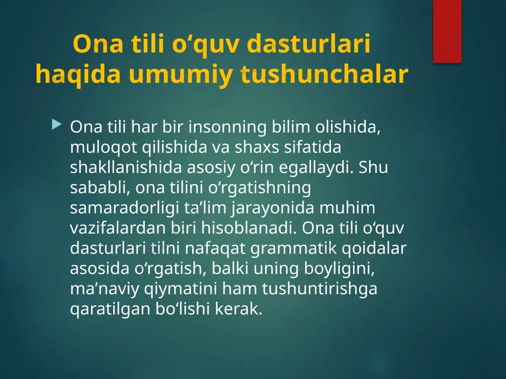 ona tili oʻquv dasturlari - Page 4
