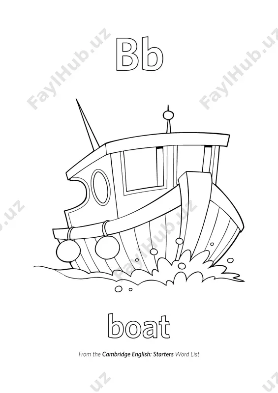 a-z colouring book - Page 5
