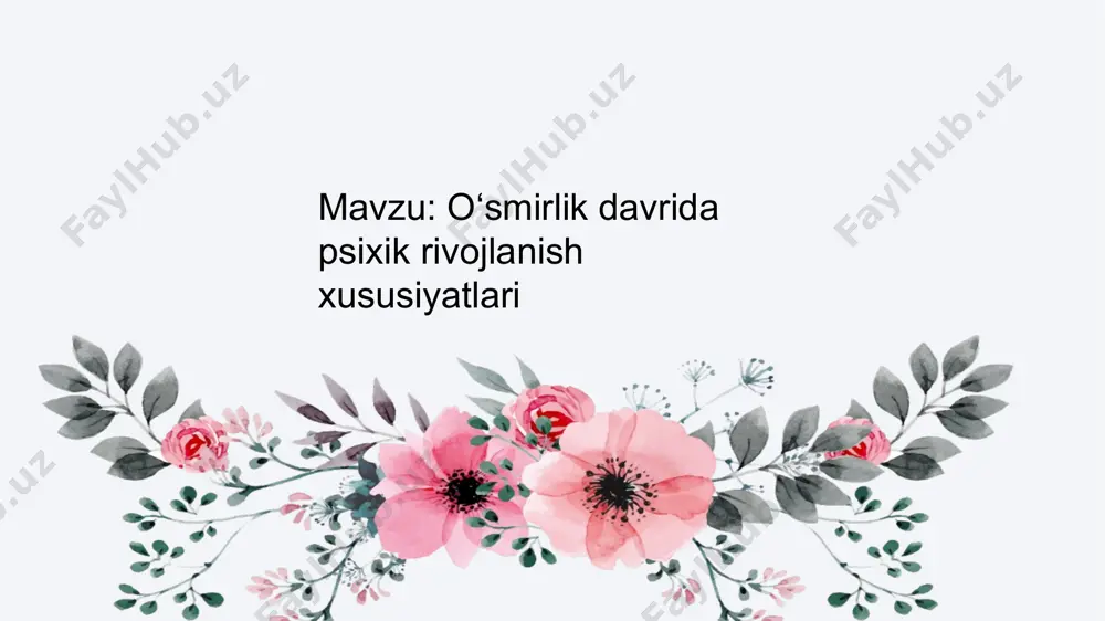 arakat qiladilar. ular o’zlarining layoqat, qobiliyat va imkoniyatlarini ma’lum darajada o’rtoqlari va o’qituvchilariga ko’rsatishga intiladilar. bu holatni oddiy kuzatish yo’li bilan ham osongina ko’rish mumkin, o’smirlik yoshiga xos bo’lgan psixologik xususiyatlarni o’rgana turib, o’smirlar shaxsining shakllanib, rivojlanib, kamolotga erishish yo’llarini va unga ta’sir etadigan biologik va ijtimoiy omillarning bevosita ta’sirini tushunish mumkin. no.01 no.02 no.03 bu davrda o’smir baxtli bolalik bilan xayrlashgan, lekin kattalar taraqiyotida hali o’z o’rnini topa olmagan holatda bo’ladi. o’smirlik davri «o’tish davri», “krizis davr”, «qiyin dayar» kabi nomlarni olgan psixologik ko’rinishlari bilan xarakterlanadi. chunki, bu yoshdagi o’smirlarning xatti-harakatida muqobil, yangi sharoitlarda o’z o’rnini topa olmaganligidan psixik portlash hollari ham kuzatiladi. o’z davrida l.s, vigotskky bunday holatni «stenik rivojlanishdagi krizis» deb nomlagan kattalarga nisbatan yovuz munosabatning paydo bo’lishi, noxush xulq-atvor alomatlari jinsiy yetilish tufayli paydo bo’ladigan belgilar bo’lmay, balki ular bilvosita ta’sir kursatadigan, o’smir yashaydigan ijtimoiy shart-sharoitlar vositasi orqali uning tengdoshlari, turli jamoalardagi mavqei tufayli, kattalar bilan …
