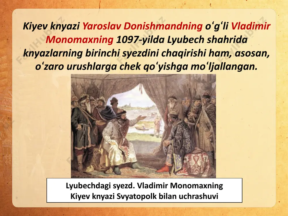 rus knyazliklari. 7- sinf - Page 3