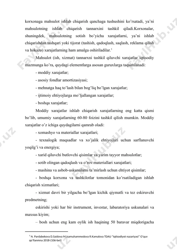 ilan bog’liq bo’lgan xarajatlar – korxonalarning asosiy ishlab chiqarish personali mehnatga haq to’lashga sarflanadigan xarajatlar bo’lib, ishlab chiqarishdagi yuqori natijalar uchun mukofatlar, rag’batlantiruvchi va kompensasiya to’lovlari, jumladan, konunchilikda belgilangan me’yoriylar chegarasida narxlarning o’sishi va indeksasiya uchun to’lovlar, shuningdek, korxona xodimlari shtatida bo’lmagan, lekin asosiy ishlab chiqarishda bind bo’lgan ishchilar uchun to’lanuvchi haqini o’z ichiga oladi. mazkur xarajatlar elementlari qatoriga quydagilar kiritilagan: - amalda bajarilgan ish uchun tarif stavkalari, lavozim maoshlari va shu kabilar asosida to’lanuvchi ish haqi; - xodimlarga natural to’lov shaklida beriluvchi mahsulotlar qiymati; - ishlab chiqarishdagi yuqori natijalar uchun beruvchi mukofot va boshqa to’lovlar; - qonunchilikka asosan ba’zi tarmoqlardagi xodimlarga bepul beriluvchi - kiyim-kechak, oziq-ovqat, uy-joy, kommunal xizmat va xokozalar qiymati; - har yillik mehnat va o’quv ta’tili uchun amalga oshiriluvchi to’lovlar; - korxonalarni tashkil qilish, shtatlar qisqarishi tufayli ishdan bo’shatilgan xodimlarga to’lanuvchi mablag’lar. ijtimoiy ehtiyojlar uchun xarajatlar nobyudjet ijtimoiy fondlarga (nafaqa fondi, ijtimoiy sug’urta fonda, bandlik fonda …