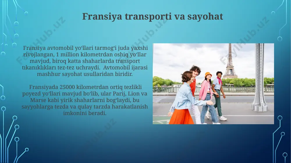 fransiya davlatining turistik resurslari - Page 5