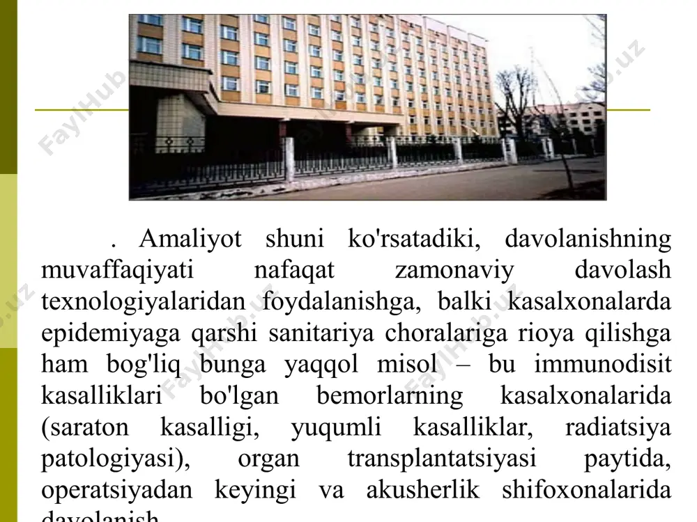davolash profilaktika muassasini o'quv loyihalarni gigeyenik baholash - Page 5