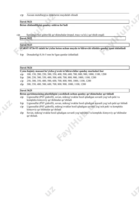 beton va temir beton texnologiyasi - Page 4