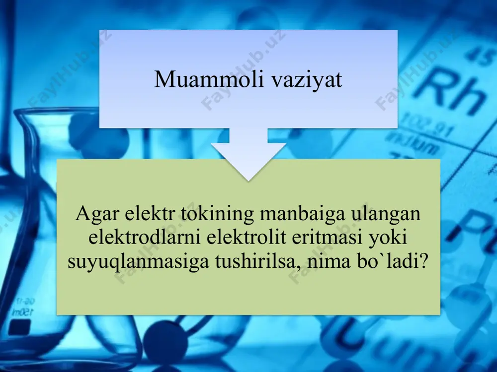 mo yoki savollar yuzasidan talabalar tomonidan o‘z fikr-mulohazalarini bildirish orqali olib boriladigan o‘qitish metodidir. 1. suhbatni o`tkazish shartlari bilan tanishtirish; 2. konvertlar va “javoblar varaqalari”ni tarqatish; 3. konvertlarga savollar yozish; 4. konvertni yonidagi talabaga uzatish; 5. savollarga javob yozish; 6. baholash va taxlil qilish «f s m u» metodi mantiqiy fikrlashga o‘rgatuvchi texnologiya ushbu texnologiya munozarali masalalarni xal etishda, baxs-munozaralar o‘tkazishda yoki o‘quv-seminar yakunida (tinglovchilarning o‘quv seminari haqidagi fikrlarini bilish maqsadida), yoki o‘quv rejasi asosida biron bo‘lim o‘rganib bo‘lingach qo‘llanilishi mumkin, chunki bu texnologiya tinglovchilarni o‘z fikrini himoya qilishga, erkin fikrlash va o‘z fikrini boshqalarga o‘tkazishga, ochiq holda baxslashishga, shu bilan bir qatorda o‘quvchi talabalarni, o‘quv jarayonida egallagan bilimlarini tahlil etishga, bilimlarni qay darajada egallaganliklarini baholashga hamda tinglovchilarni bahslashish madaniyatiga o‘rgatishga xizmat qiladi. fikr – sabab – muloxaza - isbot f s m u f – fikringizni bayon eting; s – fikringizni bayoniga sabab ko`rsating; м – fikringizga misol keltiring; …