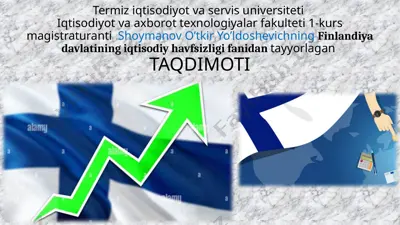 iqtisodiy xavfsizlik — PPTX