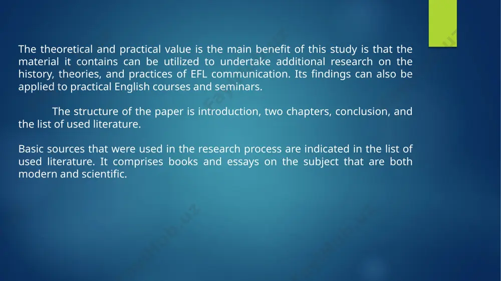 he language, such as american or british english. if the actors' speech is too fast or difficult to understand, learners can replay and slow down the audio. when choosing films in english as teaching material, it is essential to select well-known and interesting movies to increase listening comprehension efficiency. 2.1. video materials of communication skills it is recommended to avoid causing potential failures by regulating style, content, and timing. e.i. passova's works provide detailed insight into several approaches, including: 1. the aspect approach, which divides language into vocabulary, grammar, and phonetics and studies them separately. however, combining them as a whole may be challenging. 2. the structured approach, which involves training exercises to incorporate new vocabulary into mastered grammatical structures. however, it may not develop the skill of free communication. 3. the transformational approach, which includes exercises to change the word order or grammatical forms according to the task. it …