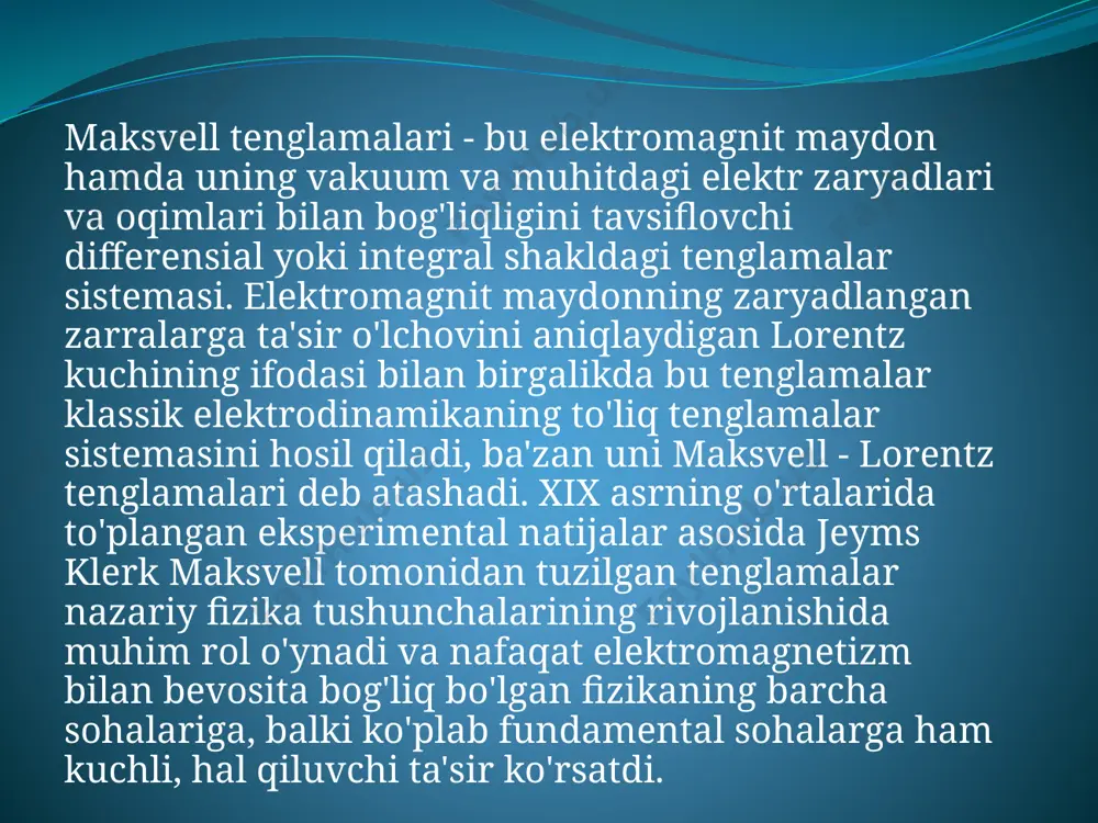elektro magnit to’lqinlar - Page 4