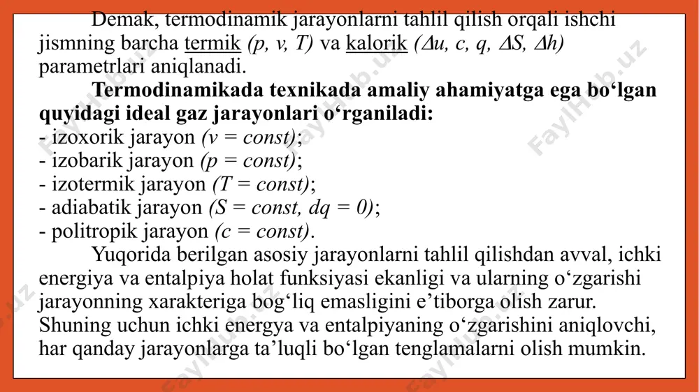 issiqlik texnikasining nazariy asoslari - Page 5