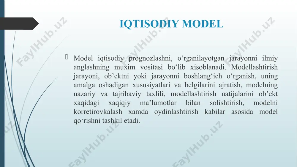 makroiqtisodiy prognozlash modellari - Page 5