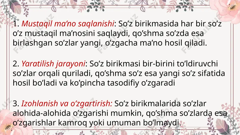 so’z birikmasining unga yondosh birliklardan farqi - Page 5
