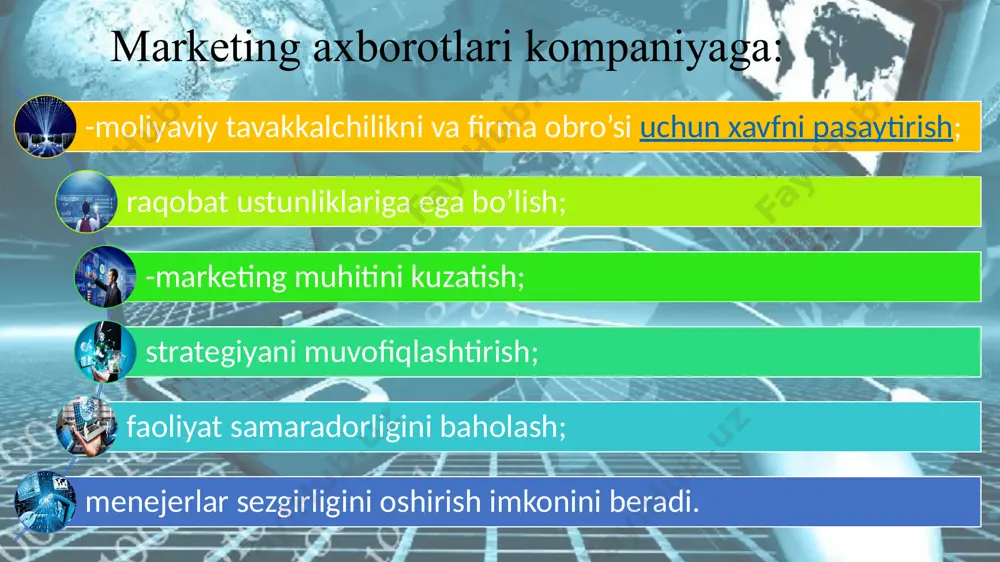marketing axborot boshqaruv tizimlari - Page 4