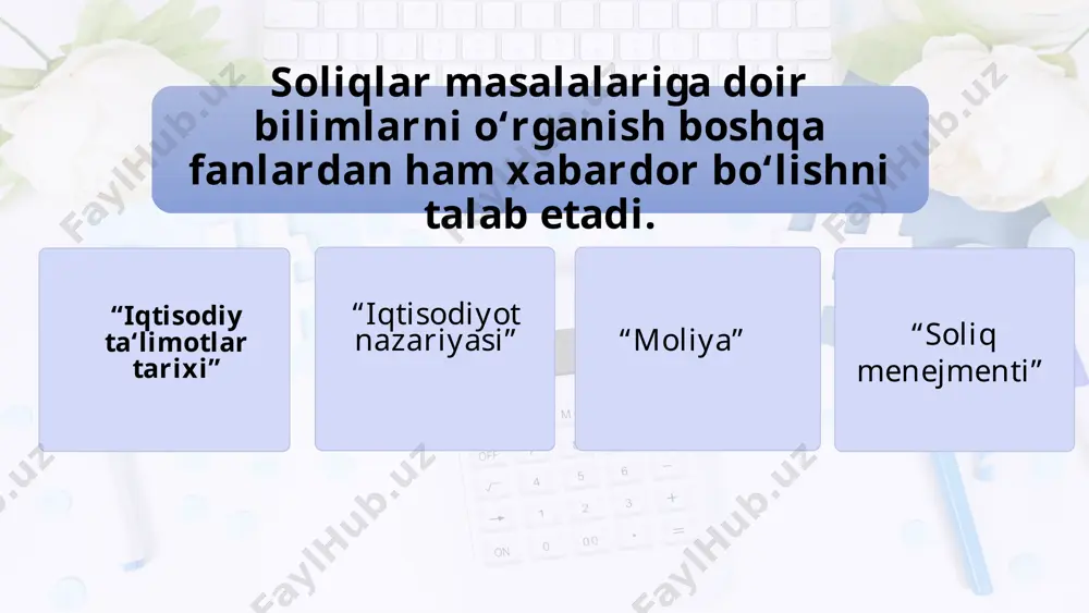 soliq va soliqqa tortish faniga kirish - Page 5