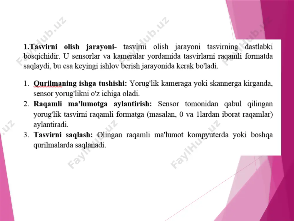 tasvirni oldingi ishlov berish algoritmlari - Page 5