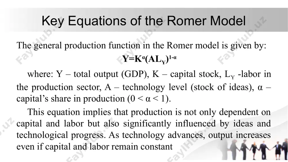 e and economic growth models, particularly through his integrated assessment model (iam). he was awarded the nobel prize in economics in 2018 for his research on the economic implications of climate change. the integrated assessment model (iam) one of nordhaus's key contributions is the integrated assessment model (iam), which connects economic growth with environmental factors, particularly climate change. his model examines the impact of greenhouse gas emissions on economic output and incorporates natural resources and environmental damage into traditional growth models. types of innovations and their endogenous characteristics as endogenous growth factors. innovation is the process of creating, introducing, and implementing a new idea, product, service, or process. innovations are applied in various fields such as the economy, technology, medicine, education, and many others. they aim to solve existing problems, increase efficiency, or create new opportunities. types of innovations and their endogenous characteristics as endogenous growth factors. product innovation – …