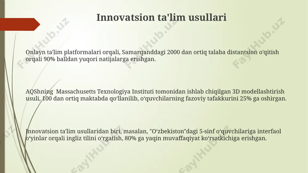 o‘qitish metodikasining klassifikatsiyasi - Page 3
