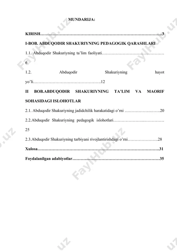 gazetasining ilk soni chop etildi.[1] “jadid” gazetasi ezgu an’analarni davom ettirib, ulug’ ajdodlarimizning yangi o’zbekiston taraqqiyot strategiyasi bilan mushtarak bo’lgan g’oya va dasturlarini atroflicha yoritish, bu qutlug’ merosni el-yurtimiz, birinchi navbatda, yoshlarimining qalbi va ongiga yetkazishda, jamoatchilik fikrini shakllantirishda o’ziga xos erkin minbar bo’ladi, deb ishonaman”,[1] deb tilak bildiradi mirziyoyev gazeta mushtariylariga. mamlakatdagi bir qator faollar gazeta lotin yozuvida emas, kirillcha chiqqanidan norozi bo’ldi. shoir iqbol mirzo bosh muharrirlikka tayinlangan “jadid” gazetasi mamlakatdagi eng ko’hna nashrlardan bo’lgan “o´zbekiston adabiyoti va san’ati” gazetasi negizida tashkil qilingan. bu ayrim ziyolilarda allaqachon e’tirozlar uyg’otgan, “jadid” gazetasi jadidlar g’oyasini taqdim qiluvchi ijtimoiy siyosiy minbarga emas, adabiy- ma’rifiy nashrga aylantirilishi taxmin qilinmoqda. chor ho’qumati bunday maktablar ochilishiga qarshi edi, ularni qattiq nazorat qilardi. bu maktab bolalarni 6 oyda savodli qilib chiqarardi. bunga eski maktab domlalari, mulla, eshonlar ham qarshilik qiladilar. shakuriy yilda bir marta umumiy imtixon uyushtirib, ota-onalar oldida o’quvchilar bilimini namoyish qildirar edi. shakuriy …