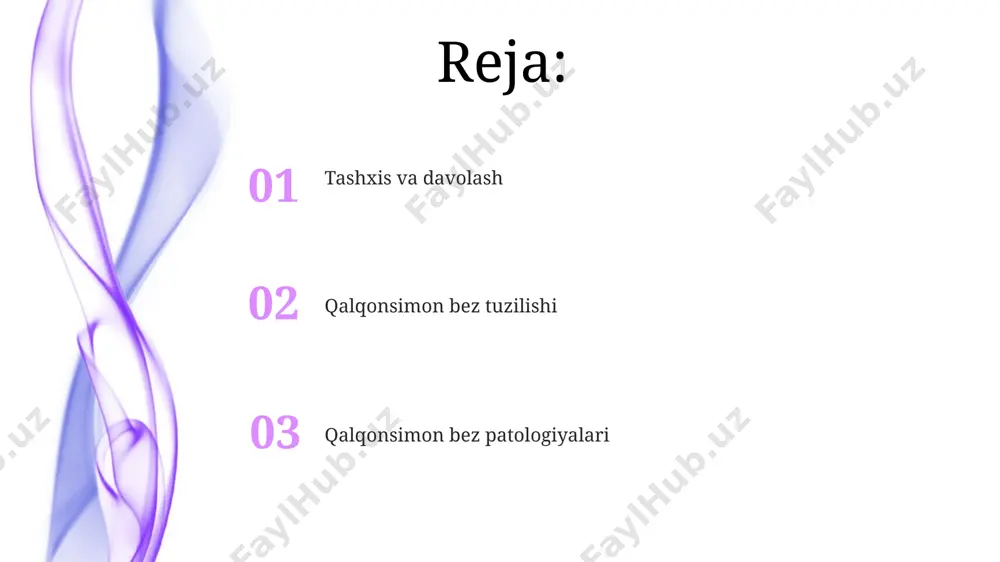 id bezlarining funksiyasini nazorat qilish muhim, chunki ulardan 4 tasi bo'lib, ularning zararlanishi gipokalsemiya xavfini oshiradi. qalqonsimon bezning jarrohlik amaliyoti, o'sma hajmi va joylashuviga qarab, 1 dan 3 soatgacha davom etishi mumkin, bu esa bemorning yoshi va umumiy sog'lig'iga ham bog'liq. diagnostika usullari ultratovush tekshiruvi qalqonsimon bezning o'lchamini, tuzilishini va tugunlarning mavjudligini aniqlashga yordam beradi; 5 dan ortiq tugun aniqlangan taqdirda biopsiya tavsiya etiladi. radioaktiv yodni yutish testi (raiy) qalqonsimon bezning yodni qabul qilish qobiliyatini baholash uchun qo'llaniladi; natijalar 15% dan past bo'lsa gipotiroidizm, 35% dan yuqori bo'lsa gipertiroidizm shubhasini uyg'otadi. qalqonsimon bez saratoni papillyar qalqonsimon bez saratoni (ptnm tasnifi bo'yicha) barcha qalqonsimon bez saratonlarining taxminan 80% ni tashkil etadi va odatda yaxshi prognozga ega. qalqonsimon bez saratonining 5 yillik omon qolish darajasi, kasallikning bosqichiga bog'liq holda, 90% dan past, ayniqsa, metastatik bosqichlarda ancha past bo'ladi. qalqonsimon bezning dorivor davolash nodullar yoki tugunlar mavjud bo'lganda, ularning o'sishini va funktsiyasini nazorat …