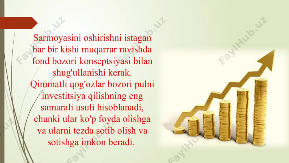 gi kunga kelib, amerika fond bozorining modeli universal model deb ataladi va boshqa barcha modellarning asosi hisoblanadi. bank faoliyati deb nomlangan fond bozori modelining ikkinchi turi germaniyada paydo bo'lgan. u turli banklar va shunga o'xshash tijorat tashkilotlarining fond bozoriga kirishni ta'minlaydi. dunyoda kamroq tarqalgan model, faqatgina 10% mamlakatlarda uchraydi. asosan, bank modeli evropa ittifoqi mamlakatlarida taqdim etilgan: fransiya, avstriya, shveytsariya va boshqalar. bu model ikkinchi jahon urushidan keyin kelib chiqqan bo'lib, unda ishtirok etayotgan mamlakatlar iqtisodiyotini tiklash banklarning ko'magi bilan amalga oshirilgan edi. boshqaruv faoliyati markaziy bank va moliya vazirligiga yuklatilgan. germaniyaning bank modeli germaniyaning bank modeli ushbu modelda qimmatli qog'ozlar bozorida yirik aksiyalar paketining monopol egalari ustunlik qiladi. qimmatli qog'ozlarning asosiy turi – egasining nomi yozilgan aksiyalar. ushbu modelning afzalligi shundaki, banklarning birligi va savdo ishtirokchilarining tengligi tufayli xatarlar ehtimolligi past. shu bilan birga, banklarning moliyaviy operatsiyalar bo'yicha monopoliyasi tufayli investorlar zaif ahvolda. ularning imkoniyatlari passiv hisoblanadi. yaponiyaning aralash …