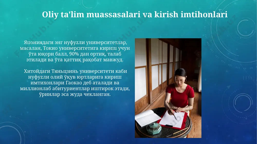 xitoy va yaponiya ta'lim tizimi - Page 5