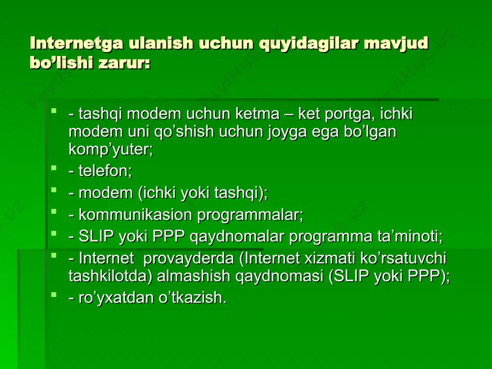 internetgа ulаnish tаrtibi 2 - Page 2