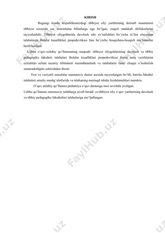 tomir tizimi 19. xomilaning yashash qobiliyati qaysi vaqtdan boshlanadi? a. 22 xaftadan b. 20 xaftadan c. 26 xaftadan d. 28 xaftadan 20. antinatal davrning embrional fazasi necha kungacha davom etadi? a. 75 b. 32 c. 10 d. 120 21. maktab oldi davri davomiyligi? a. 3 yoshdan 7 yoshgacha b. 1 yoshdan 3 yoshgacha c. 1 yoshdan 5 yoshgacha d. 5 yoshdan 7 yoshgacha 22. xomila ichi davrining fetal fazasi kuzatiladi? a. 12 dan 40 xaftagacha b. 10 dan 18 xaftagacha c. 24 dan 40 xaftagacha d. 12 dan 22 xaftagacha 23. yangi tug‘ilgan chaqaloqlik davri davom etadi (kun)? a. 28 b. 29 c. 27 d. 7 24. katta maktab yoshi davri davom etadi? a. 12 yoshdan 18 yoshgacha b. 11 yoshdan 17 yoshgacha c. 11 yoshdan 18 yoshgacha d. 7 yoshdan 17 yoshgacha 25. muxim a’zolarning shakllanishi xomiladorlikning qaysi davrida kuzatiladi? a. 3-6 xafta b. 6-9 xafta c. 12- 6 …