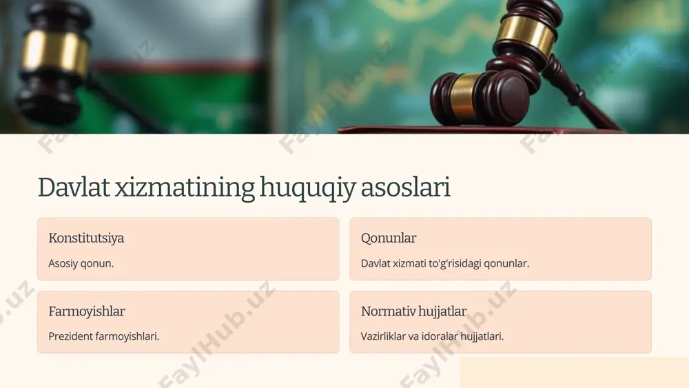 davlat xizmati va uning turlari - Page 5