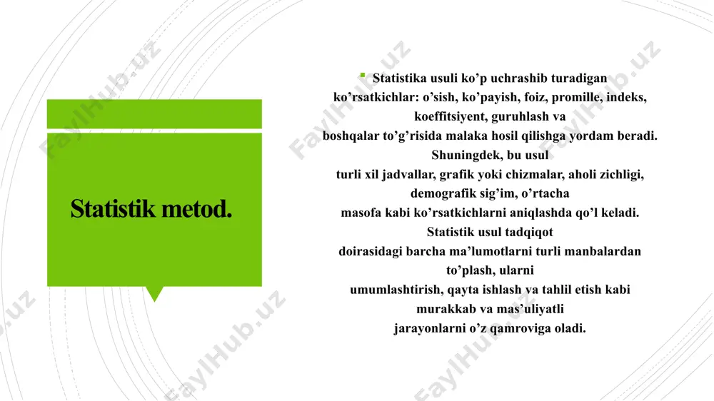 odlarida texnik etil spirti, furfurol, furil spirti, katalizatorlar ishlab chiqariladi. rezina mahsulotlari angren “o’zbekrezina texnika”, “toshkent rezina texnika”, zavodlarida shina va kalishlar ishlab chiqariladi. plastmassa va propilen mahsulotlari- ohangaronda “santexlit”, jizzax plastmassa quvurlari zavodi, lak- bo’yoq mahsulotlari- toshkent “rangli lak” firmasi, ro’zg’or kimyosi tovarlari- olmaliq ro’zg’or kimyosi, namangan kimyo zavodlarida ishlab chiqariladi. keyingi qisqa davr ichida qizilqum fosforit zavodi, “kimyotola” ishlab chiqarish birlashmasi, qator hududlarda –toshkent, qashqadaryo, andijon, namangan va boshqa viloyatlarda zamonaviy to’qimachilik va tikuvchilik kombinatlari qurib ishga tushirildi. andijon, qo’qon, yangiyo’l shaharlaridagi biokimyo zavodlari rekonstruksiya qilindi qurilish materiallari sanoati. sement, asbest, devorbop materiallar, noruda qurilish materiallari, ohak, gips va shunga o’xshash 100 dan ortiq mahsulotlarishlab chiqaradi. 1913 yilda bekobod sement zavodi qurildi. yiliga 5 mln tonna sement respublikaning 5 ta yirik korxonasida ishlab chiqariladi. (bekobod, navoiy, angren, ohangaron, quvasoy) respublikada 30 dan ortiq marmar korxonalari bor. yirik korxonalari- g’azalkent toshga ishlov berish kombinati, toshkent toshga ishlov berish kombinati, …