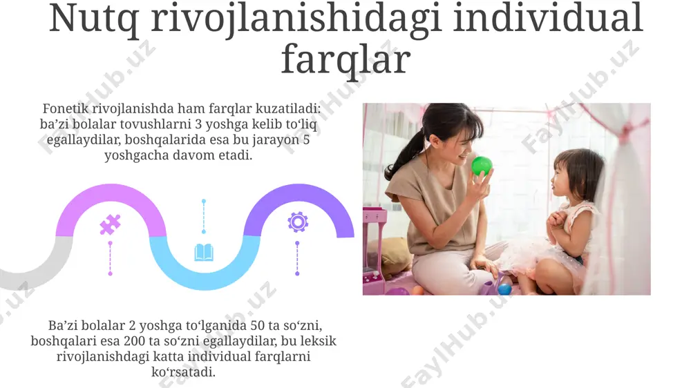 ilk bolalik davrida nutqning rivojlanishi - Page 5
