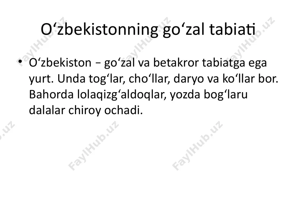 o‘zbekiston – mening vatanim - Page 4